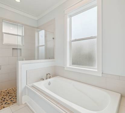 Primary King Suite - Soaking Tub & Walk-In Shower