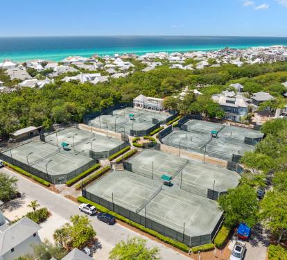 Play a Game of Tennis in Rosemary Beach!