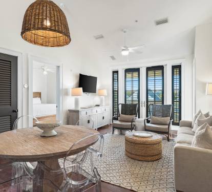 Spacious Living Area with Direct Balcony Access