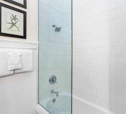 Primary King En-Suite - Shower/Tub Combo