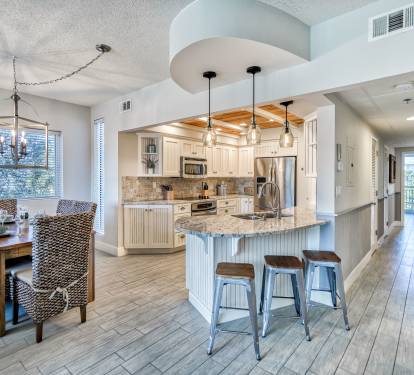 Spacious Kitchen and Dining Areas