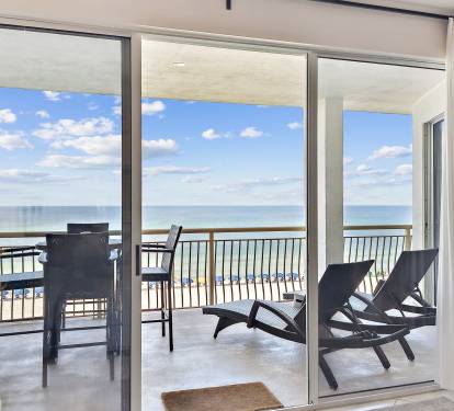 Make Your Way to the Gulf-Front Balcony