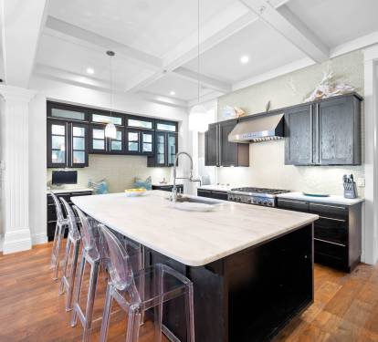 Kitchen - Featuring a Wine Cooler & Ice Maker