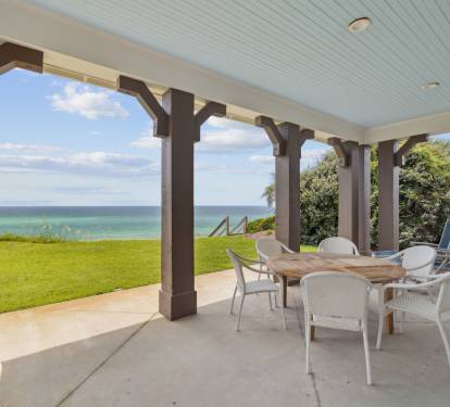 Grill Up Dinner & Enjoy Gulf-Front Al Fresco Dining