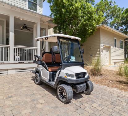 Explore 30A on the 4-Seater LSV!