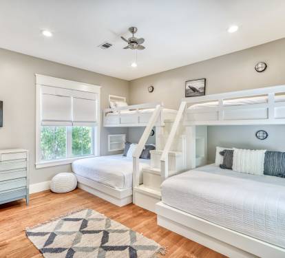 2nd Floor - Twin Over King Bunks