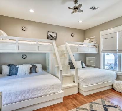 2nd Floor - Twin Over King Bunks
