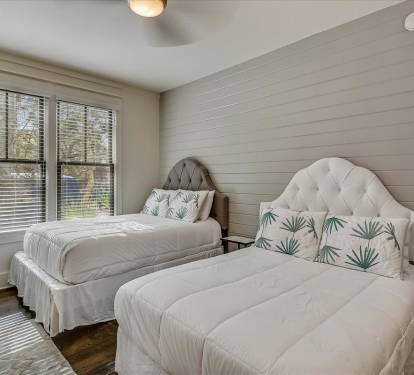 1st Floor Guest Bedroom - Furnished with Two Full Size Beds