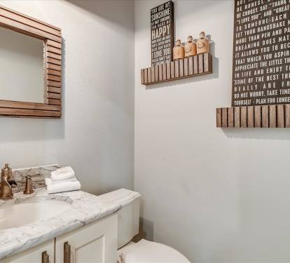 1st Floor - Half Bath