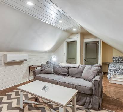 2nd Floor Upstairs Loft - Furnished with a Twin Size Bed & Sleeper Sofa