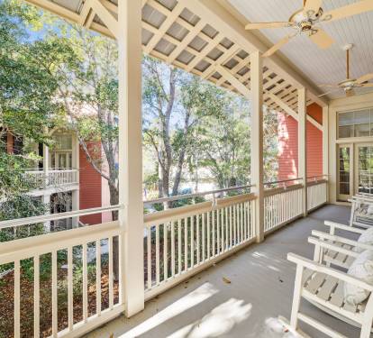 Take in the Fresh Air on the 2nd Floor Balcony!