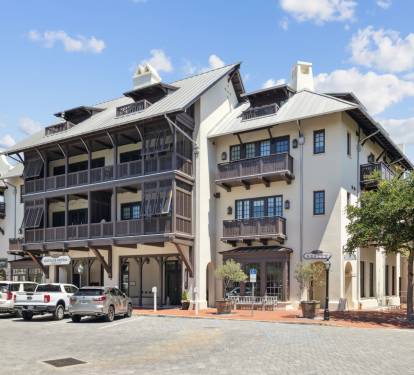 Located in the Heart of Barrett Square in Rosemary Beach!