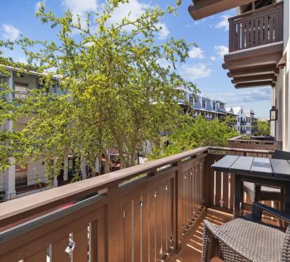 Multiple Balconies for Morning Coffee & Evening Cocktails!
