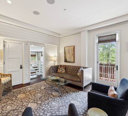 Cozy Living Area - Offering Balcony Access