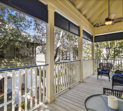 2nd Floor Balcony - Private Access from the Primary Suite