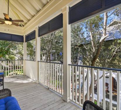 2nd Floor Balcony - Furnished with Cozy Outdoor Furniture