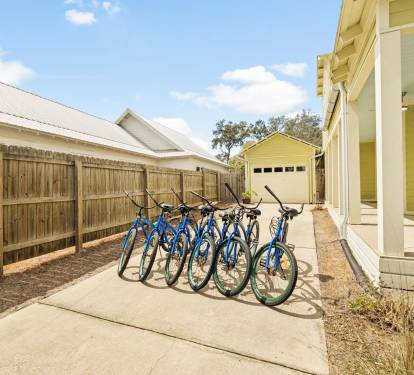 Hop On Included Bikes & Explore 30A!