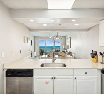 Kitchen -Gulf Views Throughout!