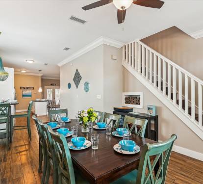 Dining - Two Tables, Offering Seating for 12