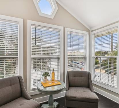 Primary King Suite - Relax in the Sitting Area