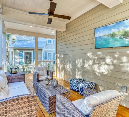 Open & Airy Back Porch!