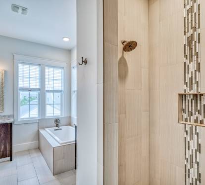 3rd Floor Primary Ensuite - Complete with a Walk-in Shower