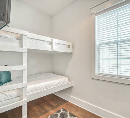 2nd Floor Bunk Room - Furnished with a Twin over Twin Bunk Bed