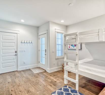 1st Floor Bunk Room - Complete with a Flat Screen TV