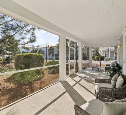 Relax on the Private Screened-In Patio - Perfect for Morning Coffee!