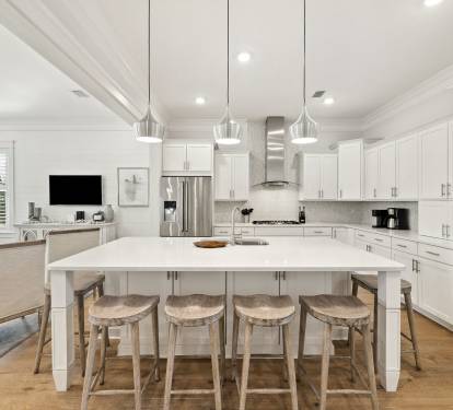 Prep Gourmet Meals in the Spacious Kitchen