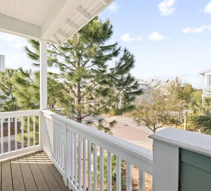 Enjoy the Breeze on the Balcony - Conveniently Located Off the Dining Area