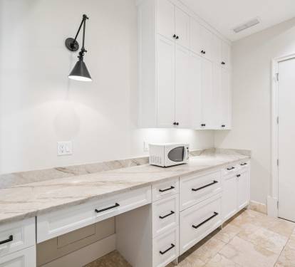 Dedicated Work Space & Ample Storage