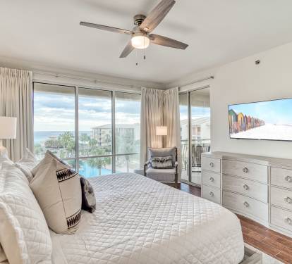 Primary Suite - Providing Private Access to the Shared Balcony