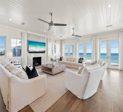 Expansive Living Area with Gulf-Front Views!