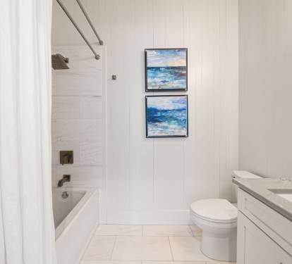 King Guest En-Suite - Shower/Tub Combo