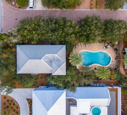 Aerial View - Steps from the Community Pool