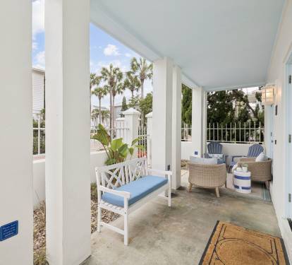 Inviting Front Porch - Perfect for Morning Coffee