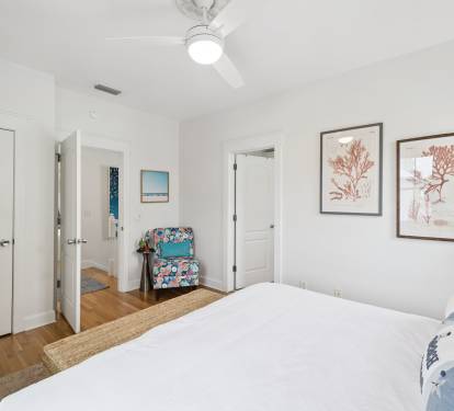 Primary King Suite - Equipped with a Flat-Screen TV