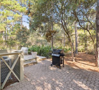 Wooded Backyard & Gas Grill - Perfect for Entertaining