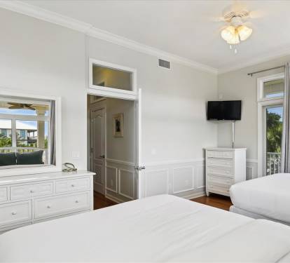 2nd Floor - Guest Bedroom - Access to Balcony