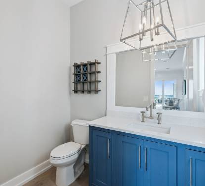 1st Floor Powder Room - Conveniently Located Off the Kitchen
