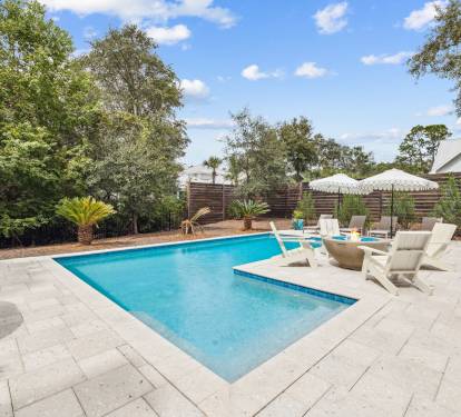 Private, Heated Pool & Fenced in Backyard