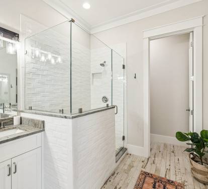 Primary King En-Suite - Walk-In Shower