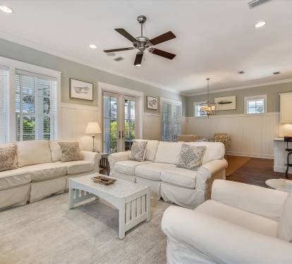 Bright, comfortable living room perfect for relaxing after a day out.