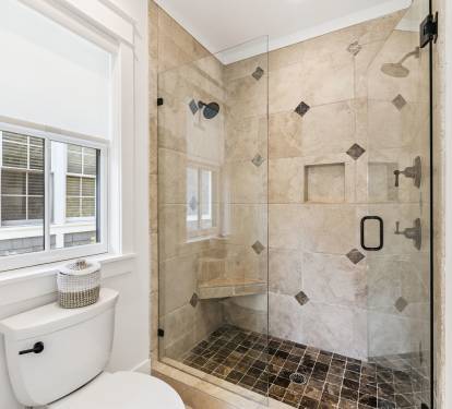 Primary King En-Suite - Walk-In Shower