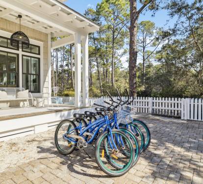 Hop on Included Bikes & Explore 30A!