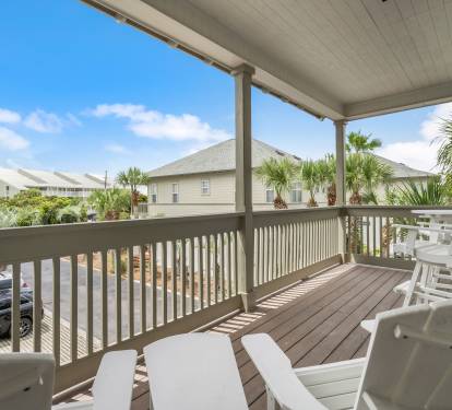 Second Floor Balcony