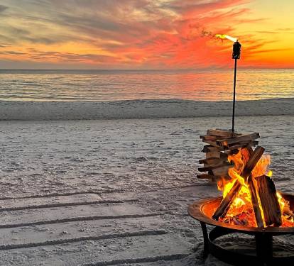 Book a 30A Beach Bonfire