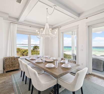 Gather for Gourmet Dinners at the Dining Table - Seating for 8