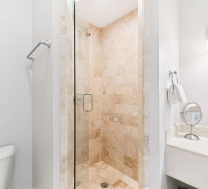 Primary King En-Suite - Walk-In Shower